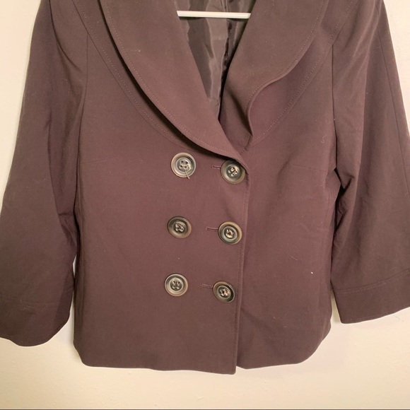 Isabella DeMarco Double Breasted Blazer Brown - Picture 3 of 7